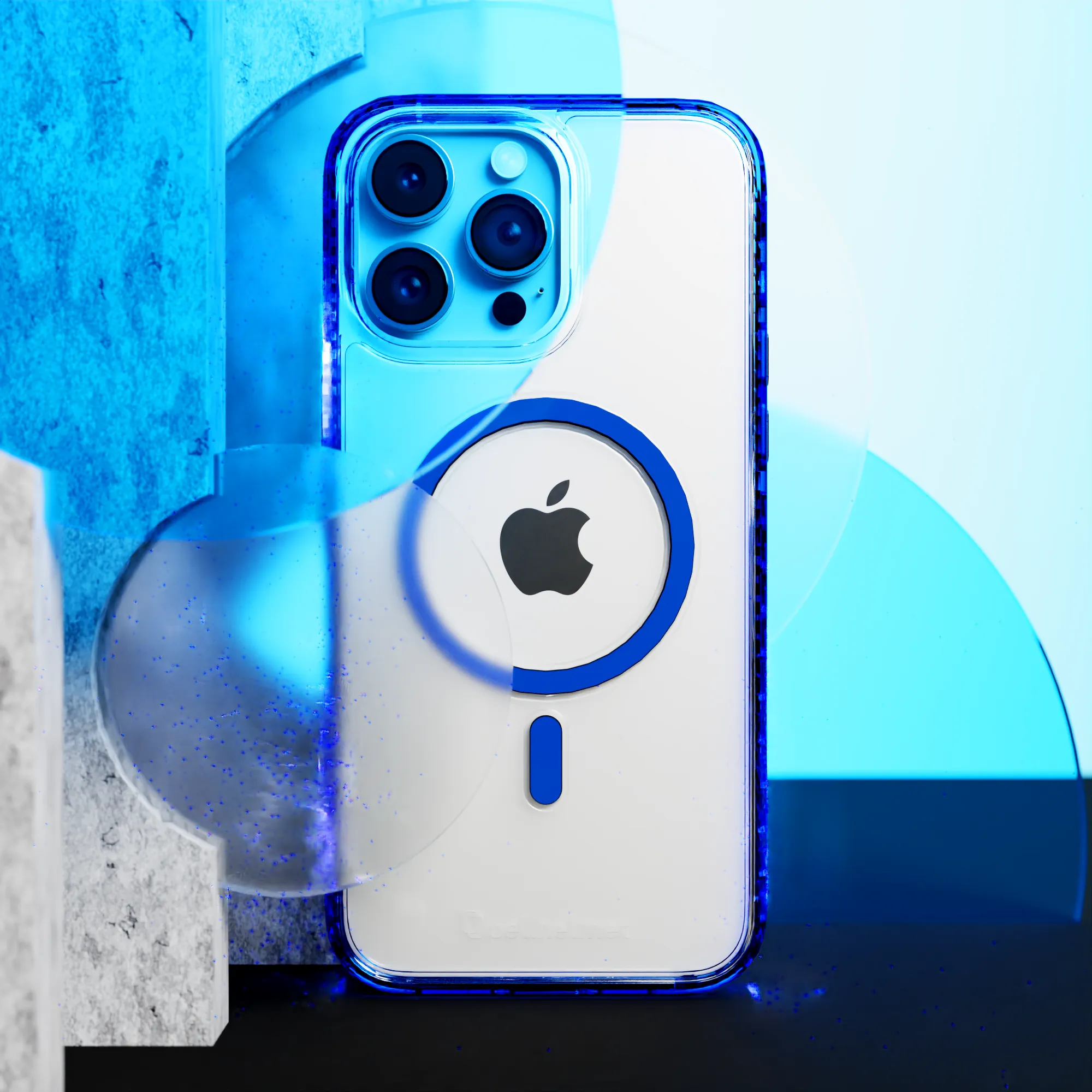 MagSafe® Case for Apple iPhone 15 Pro Max | Bermuda Blue | Magnitude Series