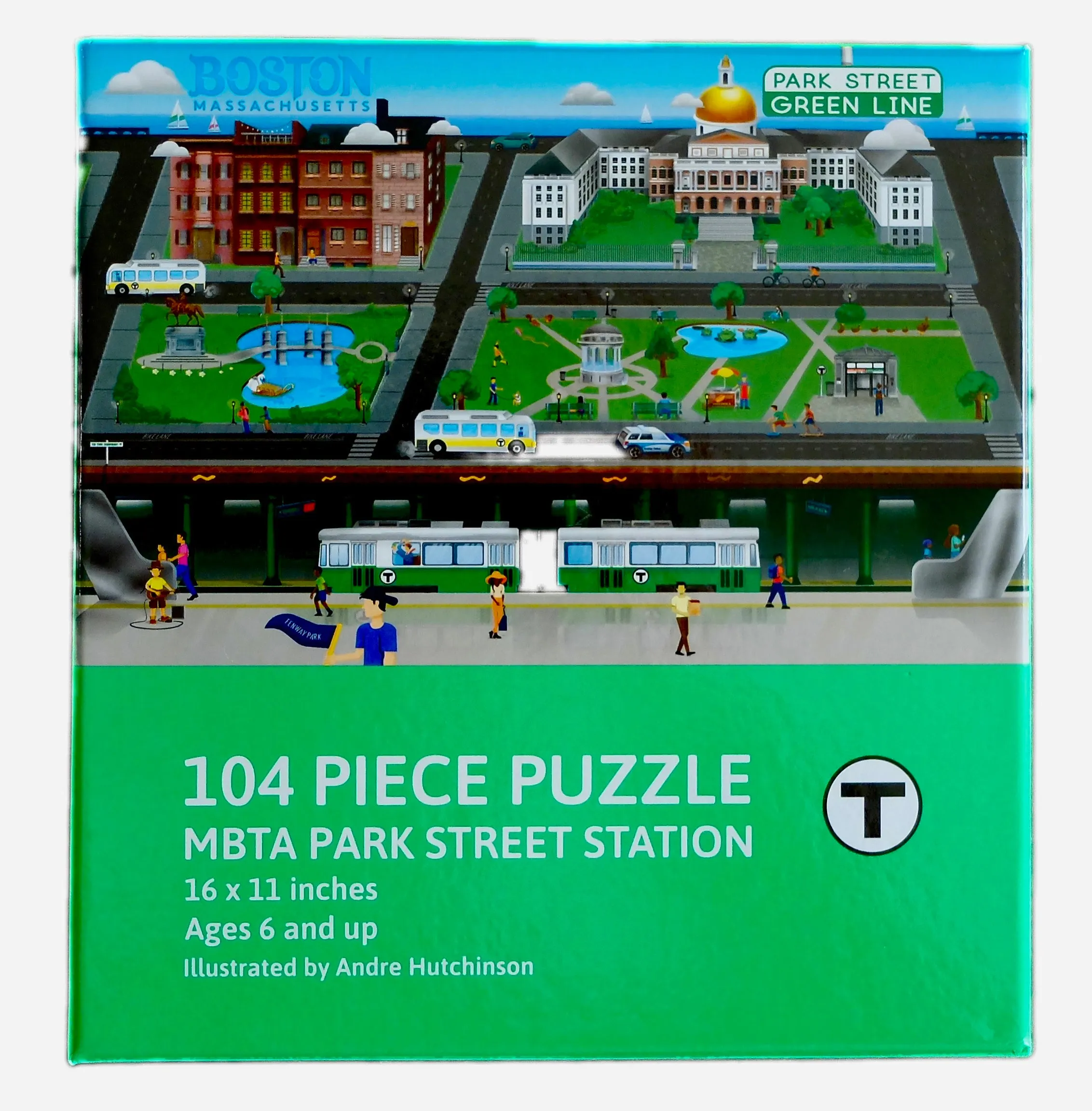 MBTA Park Street Station 104 Piece Puzzle