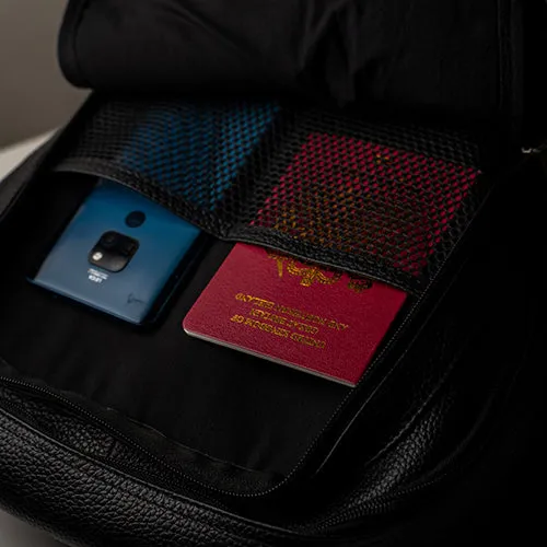 Miajee's Handcrafted Leather Laptop Backpack