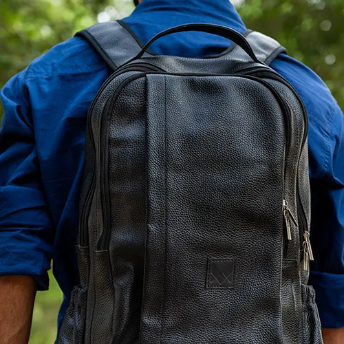 Miajee's Handcrafted Leather Laptop Backpack
