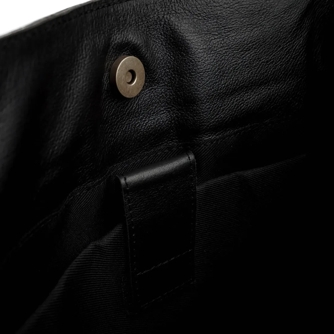 Nomad Vintage Leather Backpack- Black