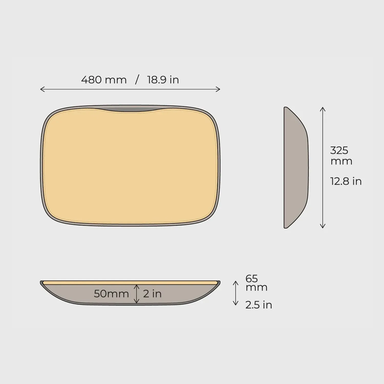 objct co | lapod lap desk  | ash   natural - DC