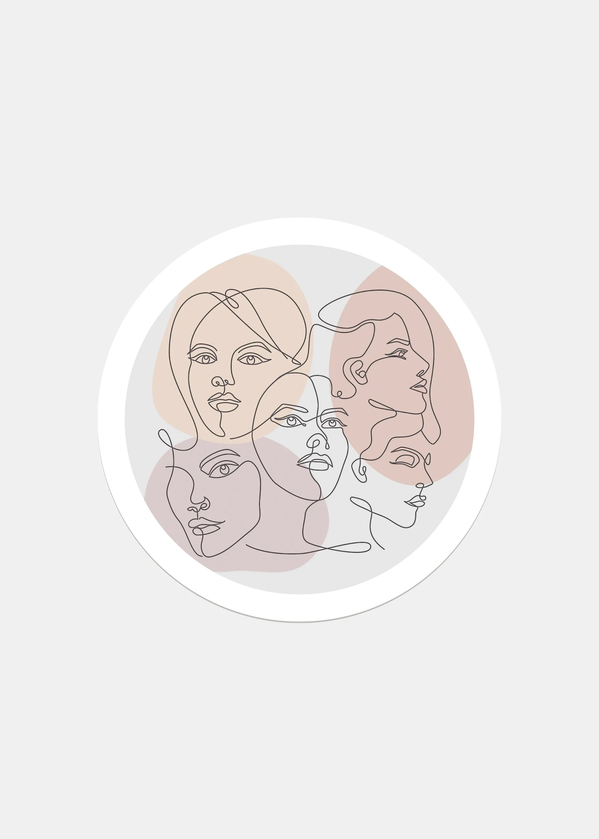 Official Key Items Sticker - Girls Sketch