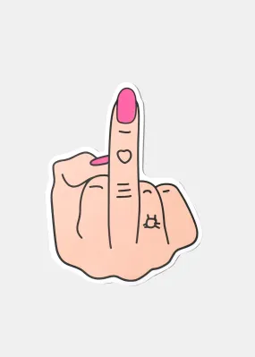 Official Key Items Sticker - The Finger
