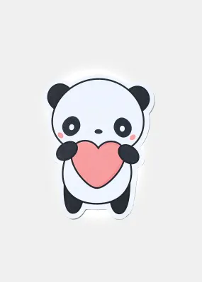 Oki Sticker- Heart Panda