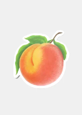Oki Sticker- Juicy Peach