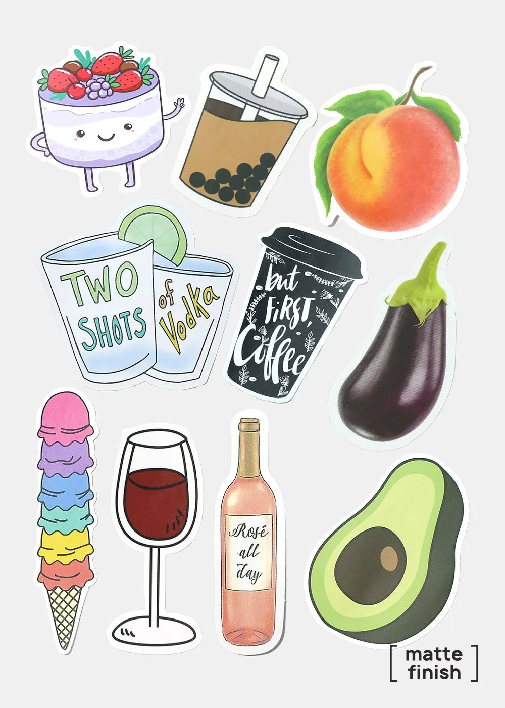 Oki Sticker- Juicy Peach