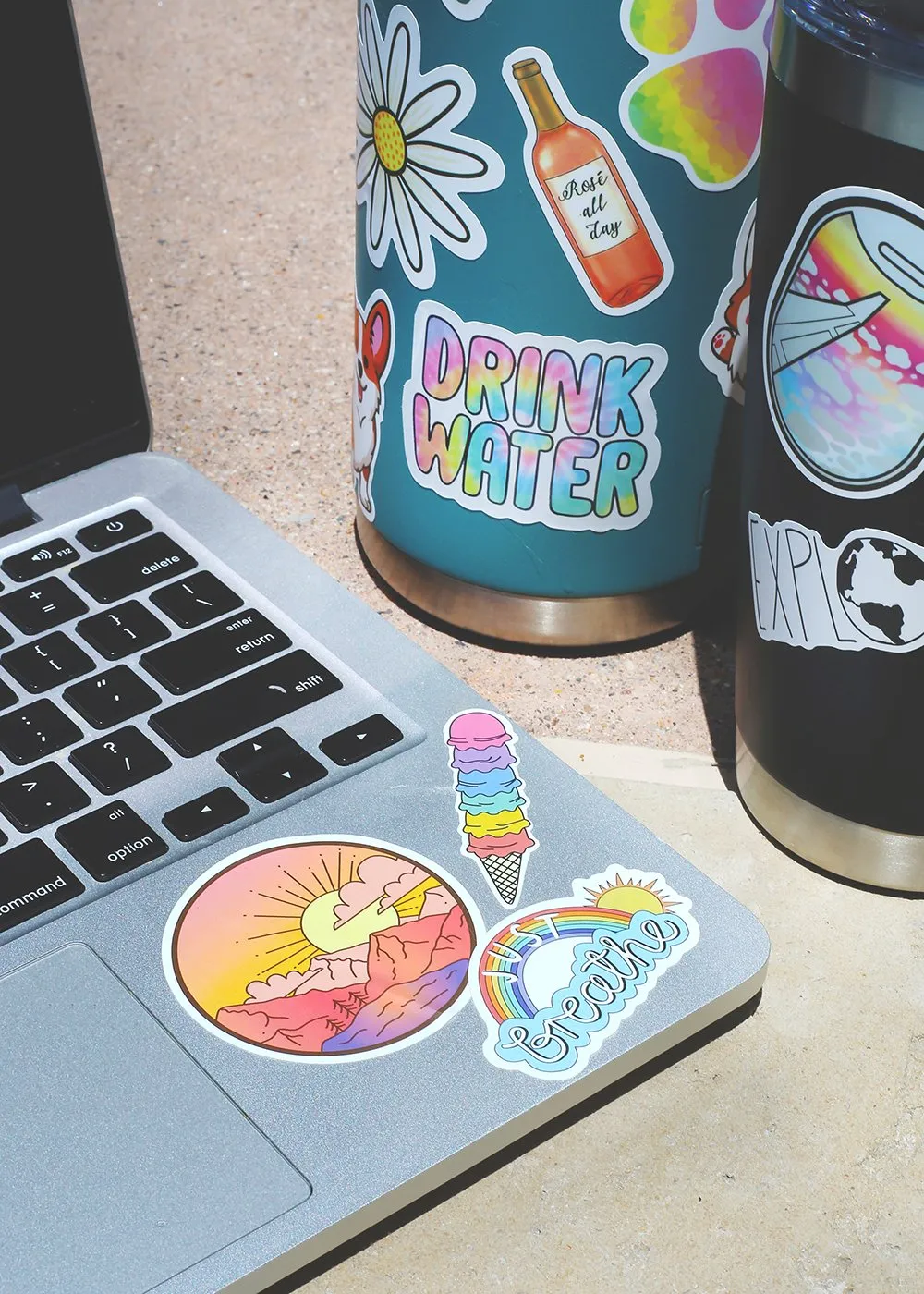 Oki Sticker- No More Plastic