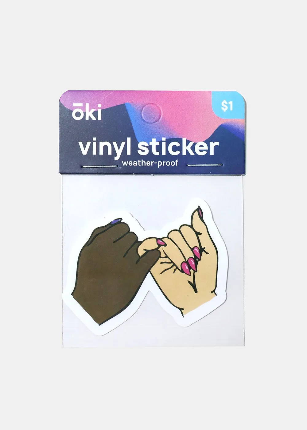 Oki Sticker- No More Plastic