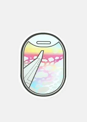 Oki Sticker- Rainbow Clouds