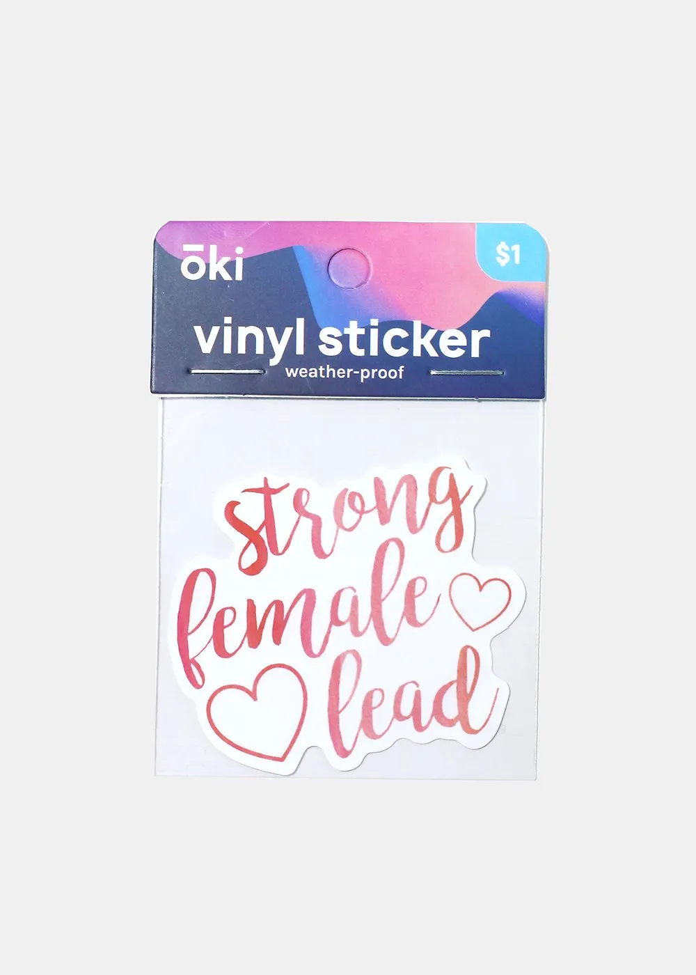 Oki Sticker- Strong Female Lead
