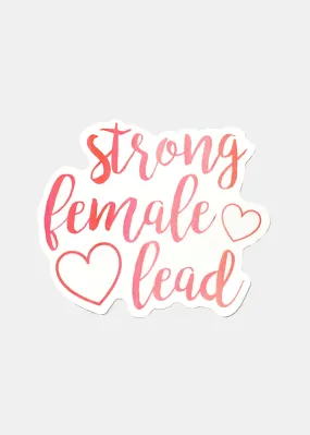 Oki Sticker- Strong Female Lead
