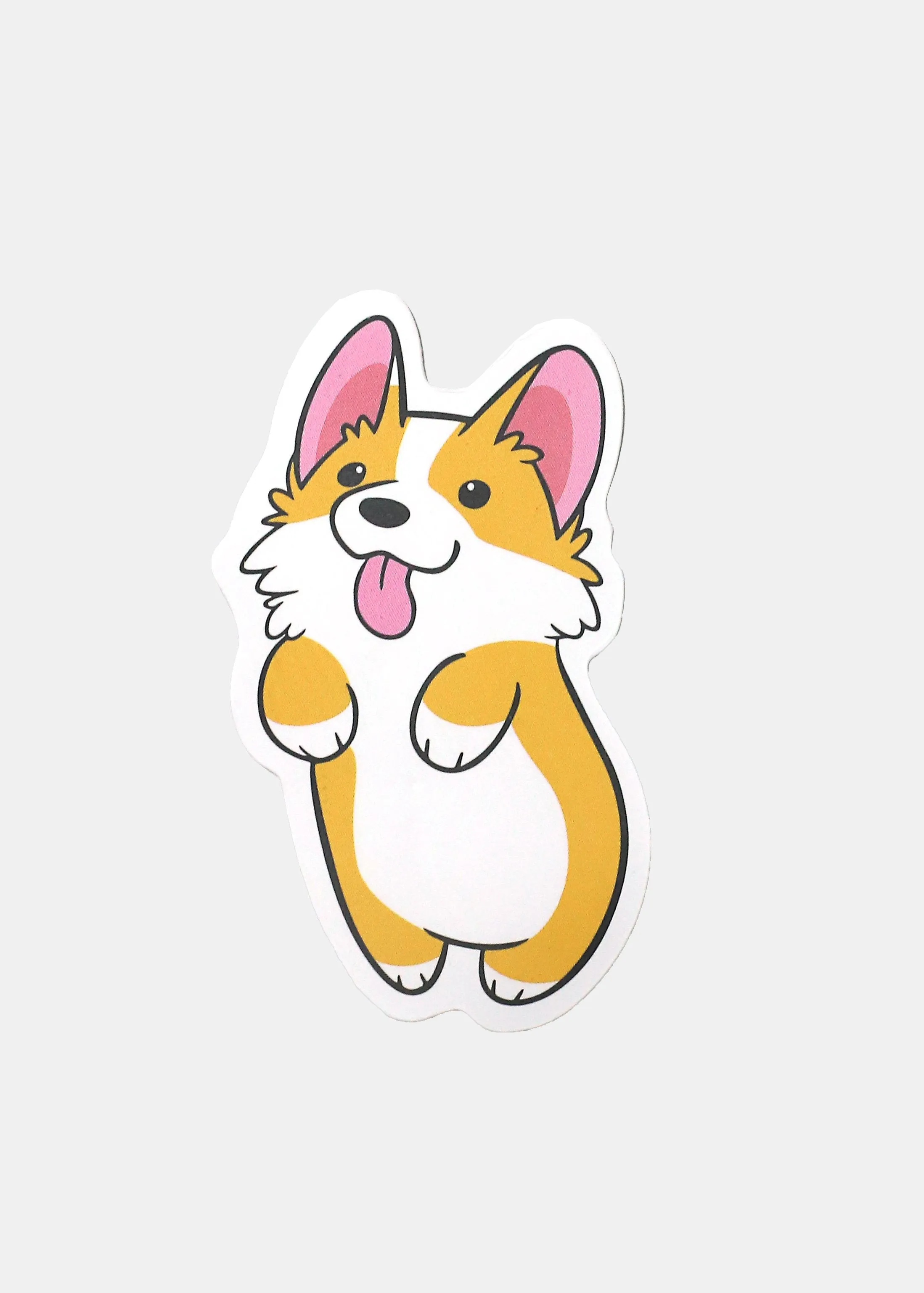 Oki Sticker- Tongue Out Corgie