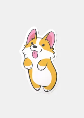 Oki Sticker- Tongue Out Corgie