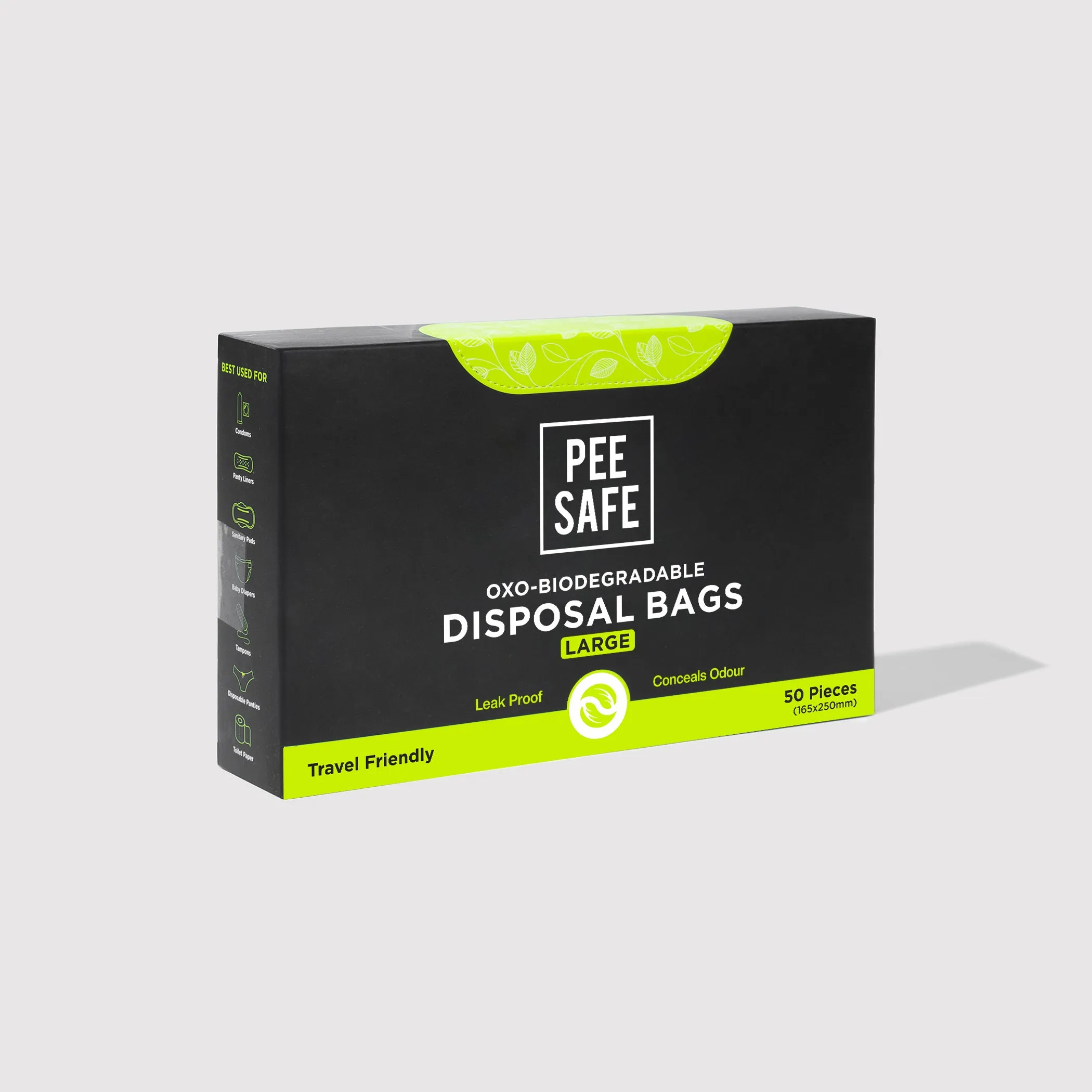 Oxo-Biodegradable Disposable Bags - 50 Bags (Large) - BYOC