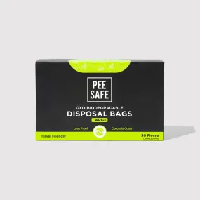 Oxo-Biodegradable Disposable Bags - 50 Bags (Large) - BYOC
