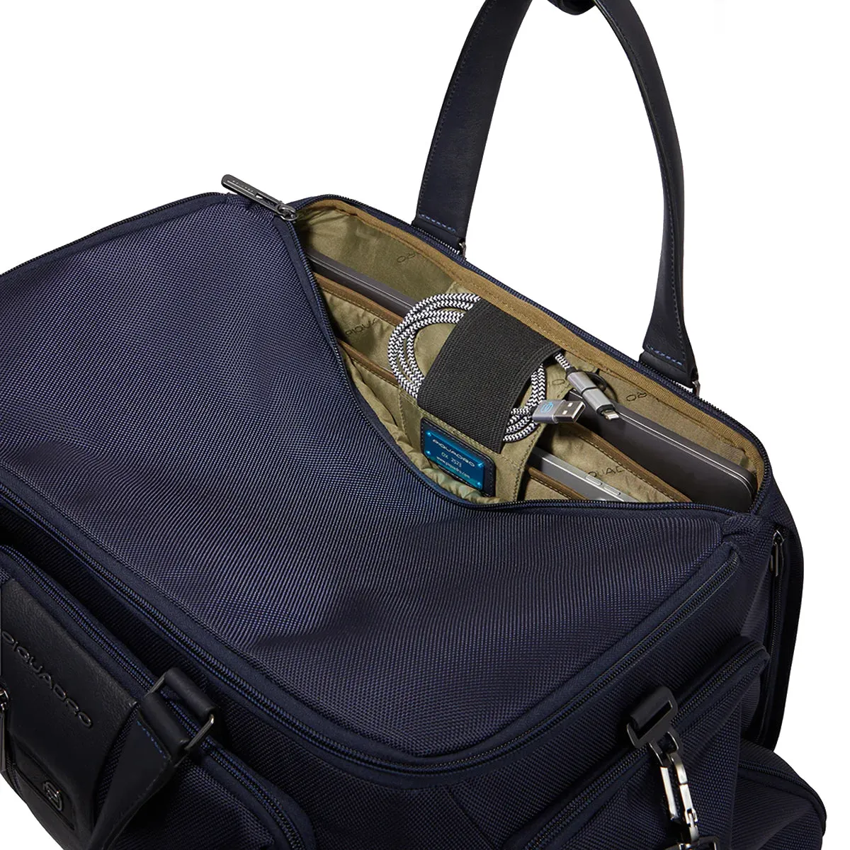 Piquadro - Borsone Zaino Brief - BV6305BR2 - BLU