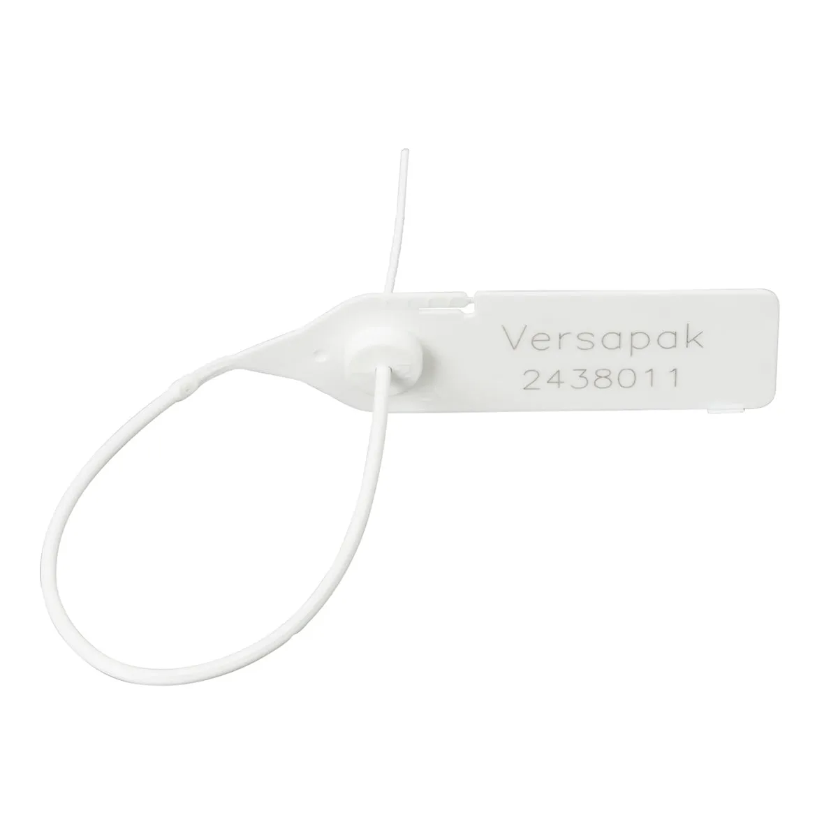 Pull Security Seal - Numbered Metal Jaw Plastic