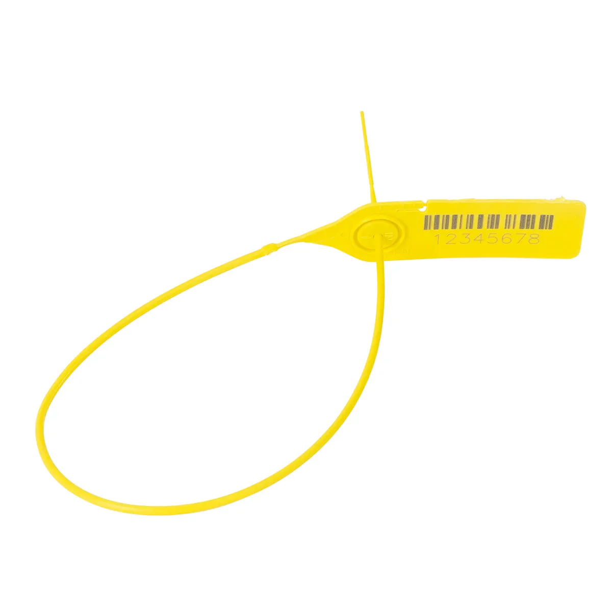 Pull Security Seal - Numbered Metal Jaw Plastic