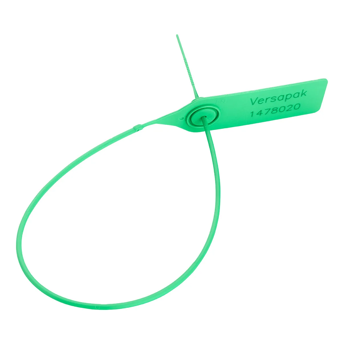 Pull Security Seal - Numbered Metal Jaw Plastic