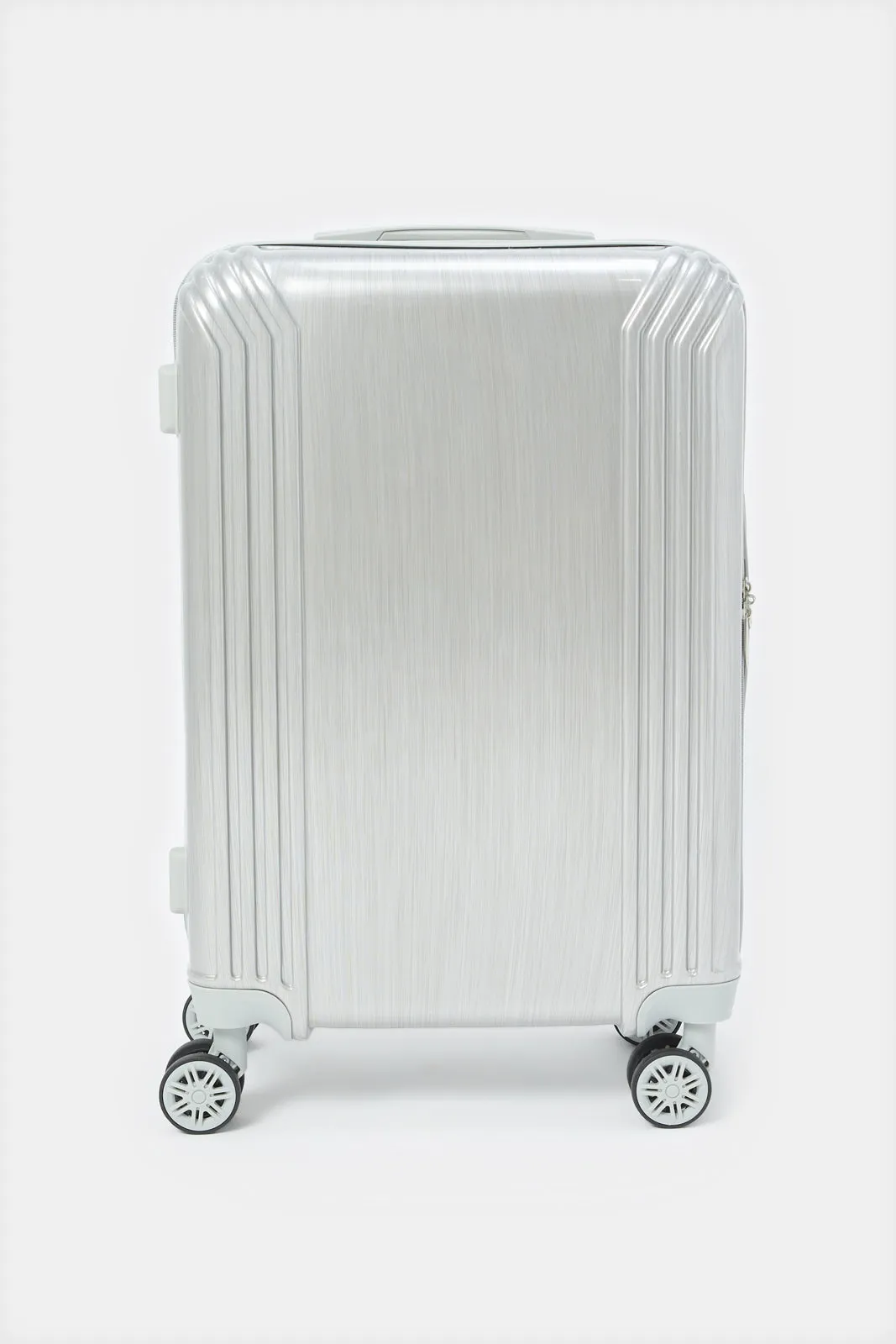 Silver Trolley Travel Luggage (28 Inch)