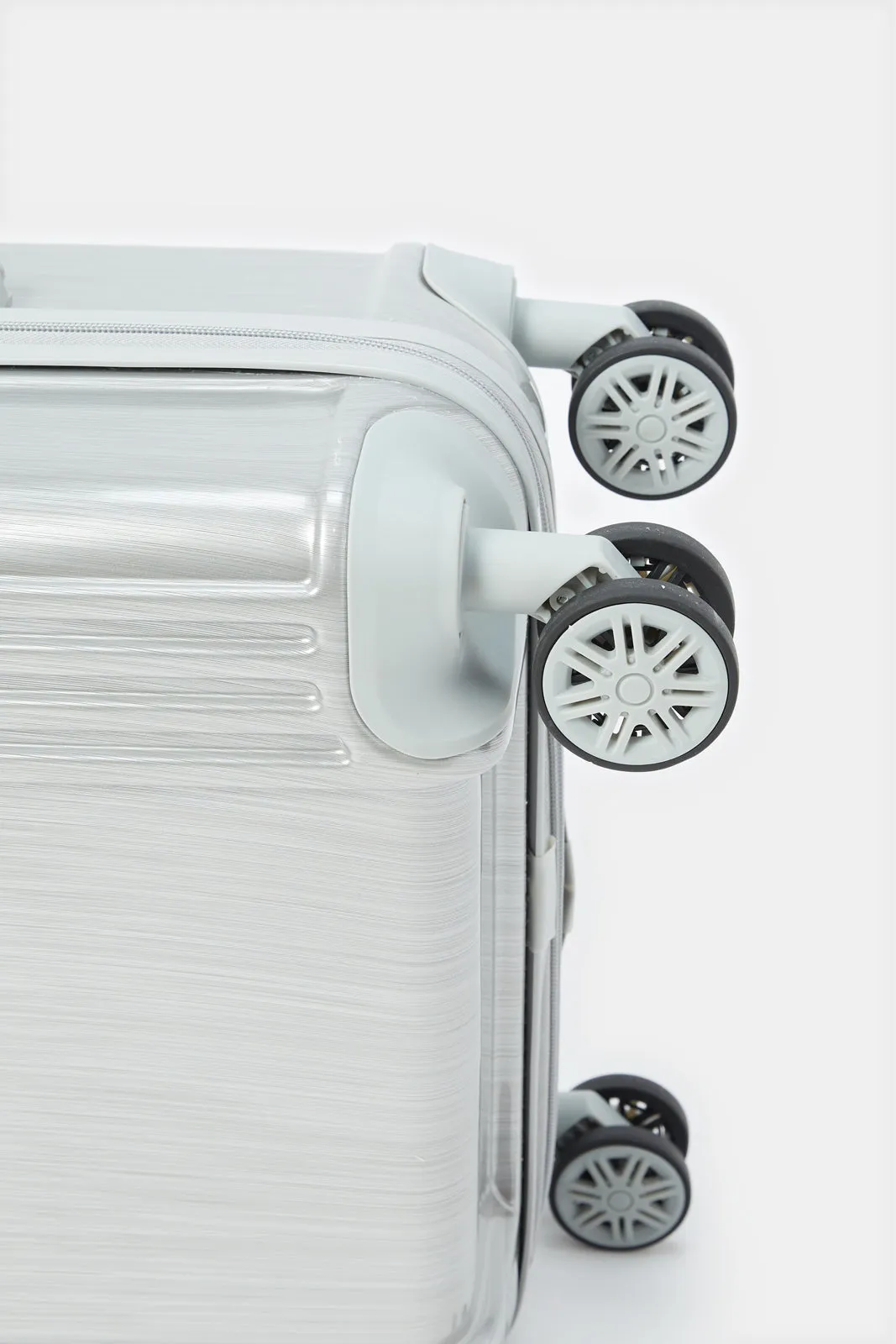 Silver Trolley Travel Luggage (28 Inch)