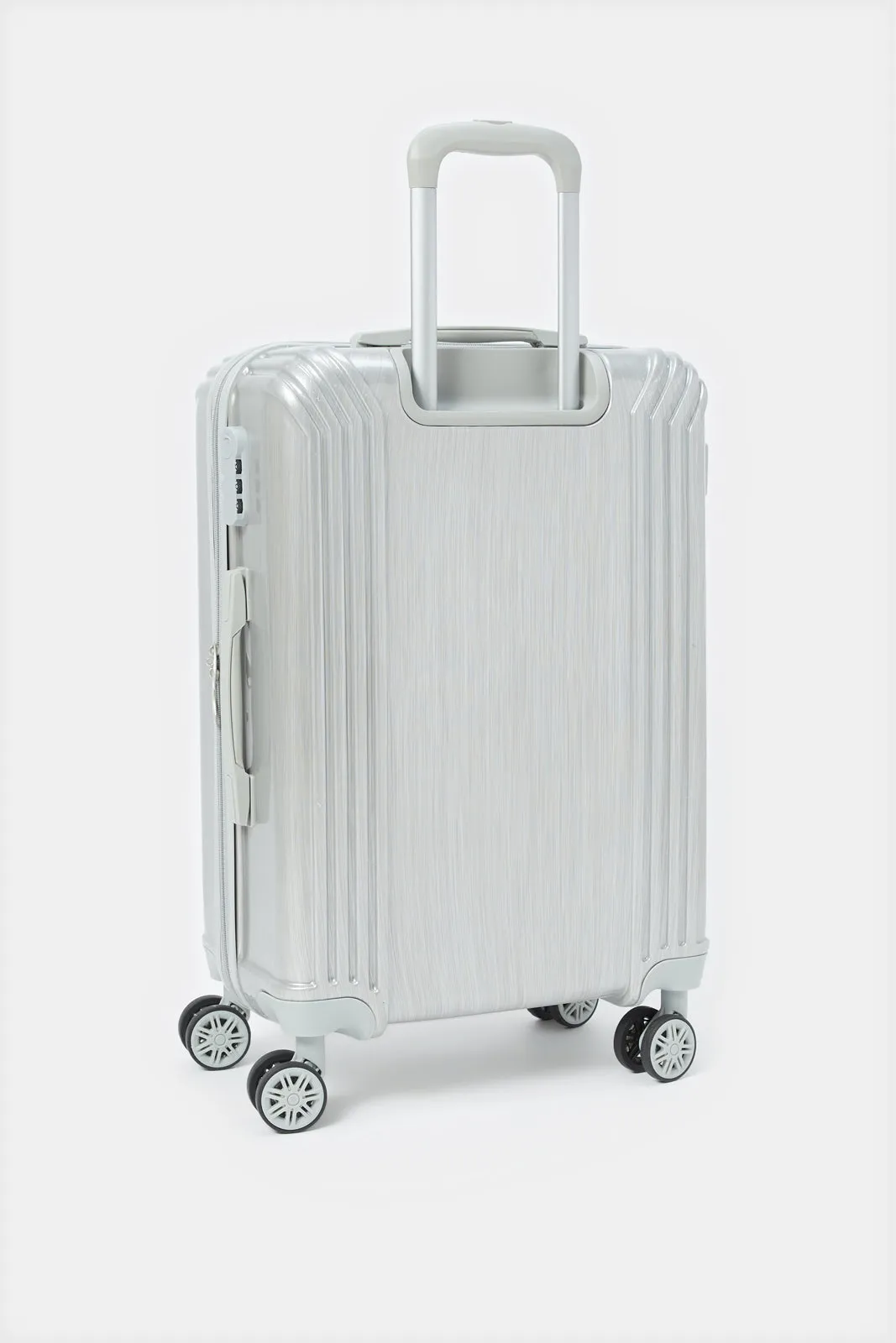 Silver Trolley Travel Luggage (28 Inch)
