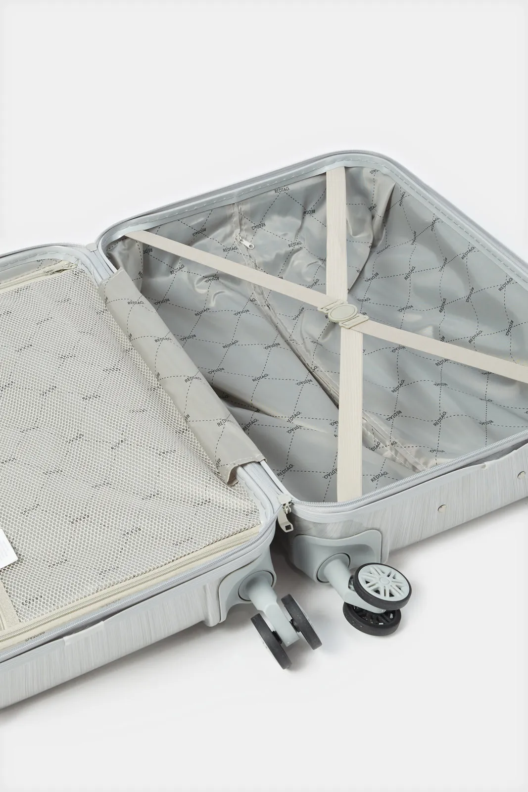 Silver Trolley Travel Luggage (28 Inch)