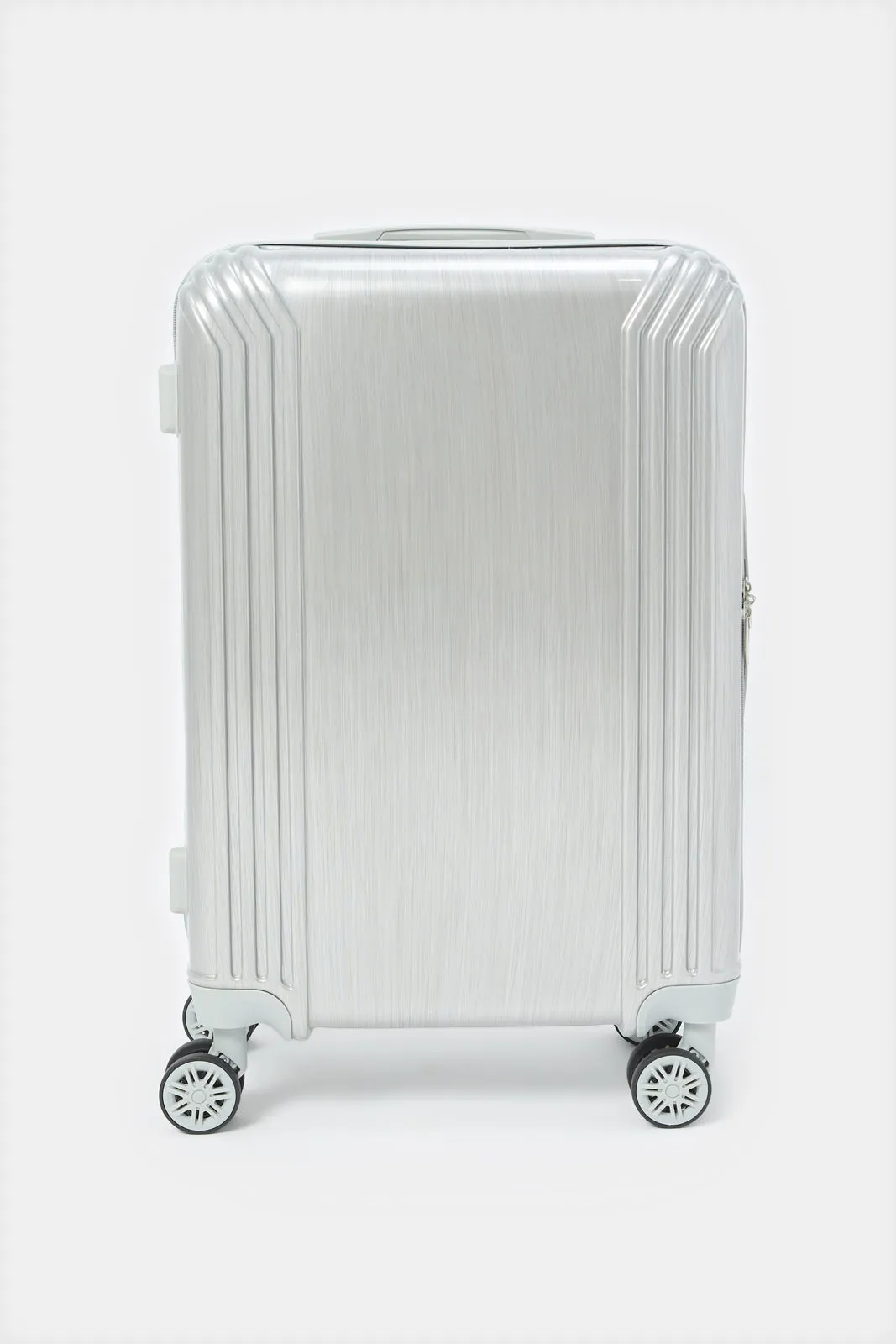 Silver Trolley Travel Luggage (28 Inch)
