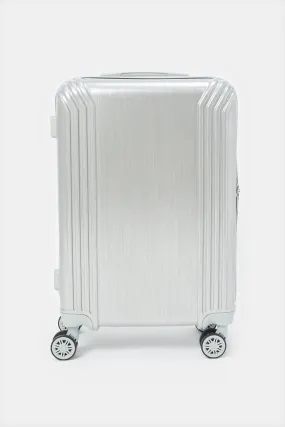 Silver Trolley Travel Luggage (28 Inch)