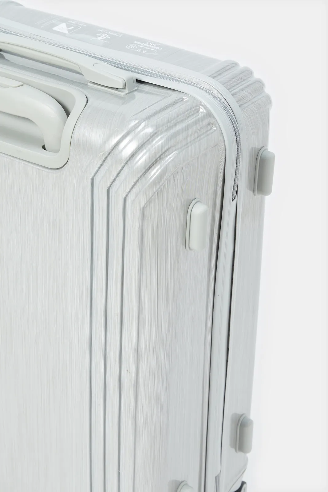 Silver Trolley Travel Luggage (28 Inch)