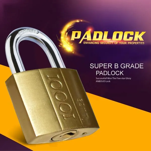 Solid Multipurpose Padlock for Security