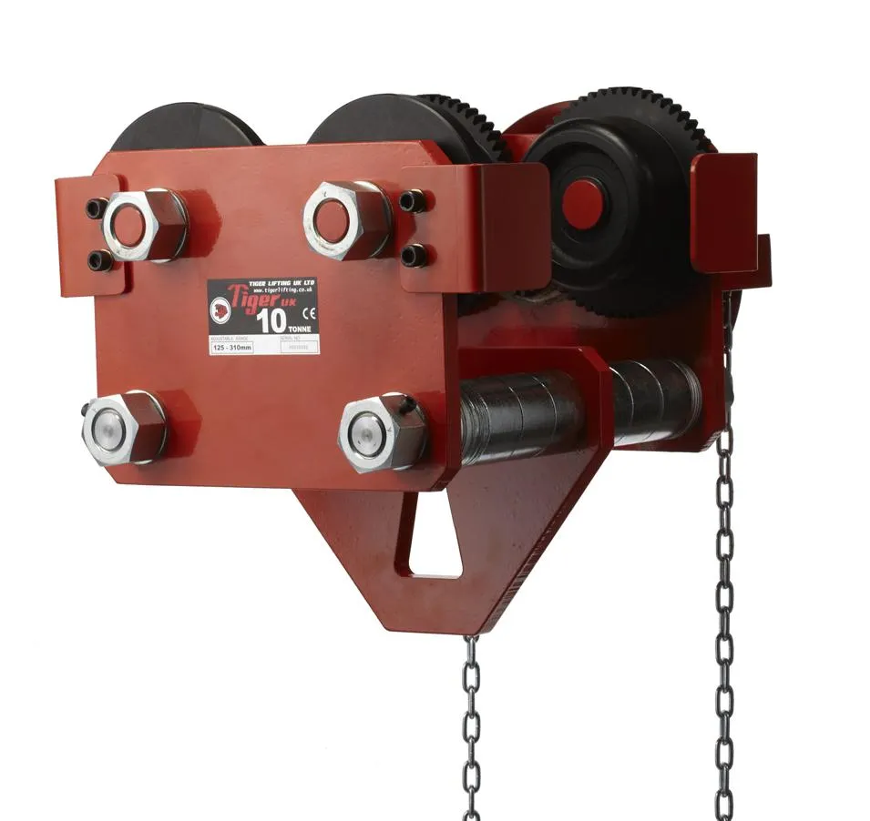 TIGER GEARED TROLLEY TYPE TGS / TGT Ref: 215-4