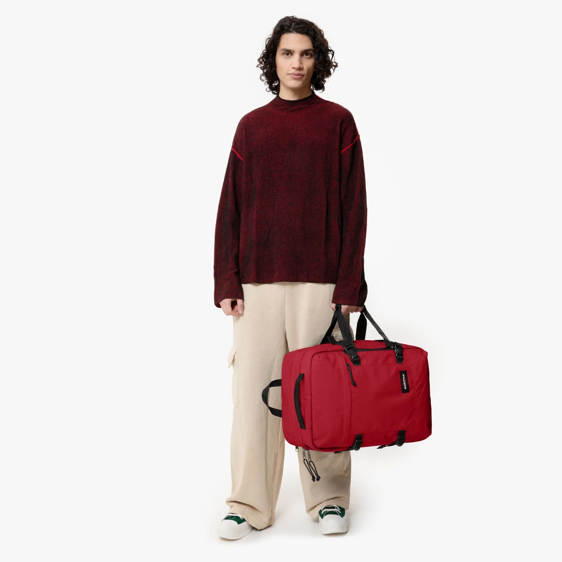 TRAVELPACK Large backpack with laptop sleeve - Scarlet Red