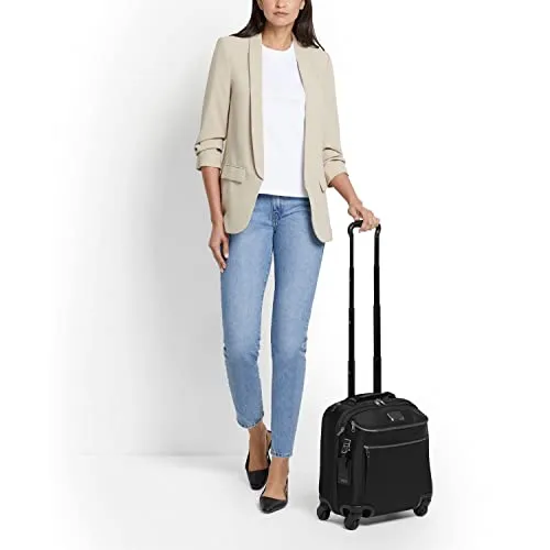 TUMI Voyageur Oxford Compact Carry-On - Black/Gunmetal