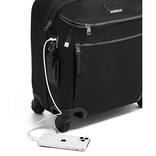 TUMI Voyageur Oxford Compact Carry-On - Black/Gunmetal