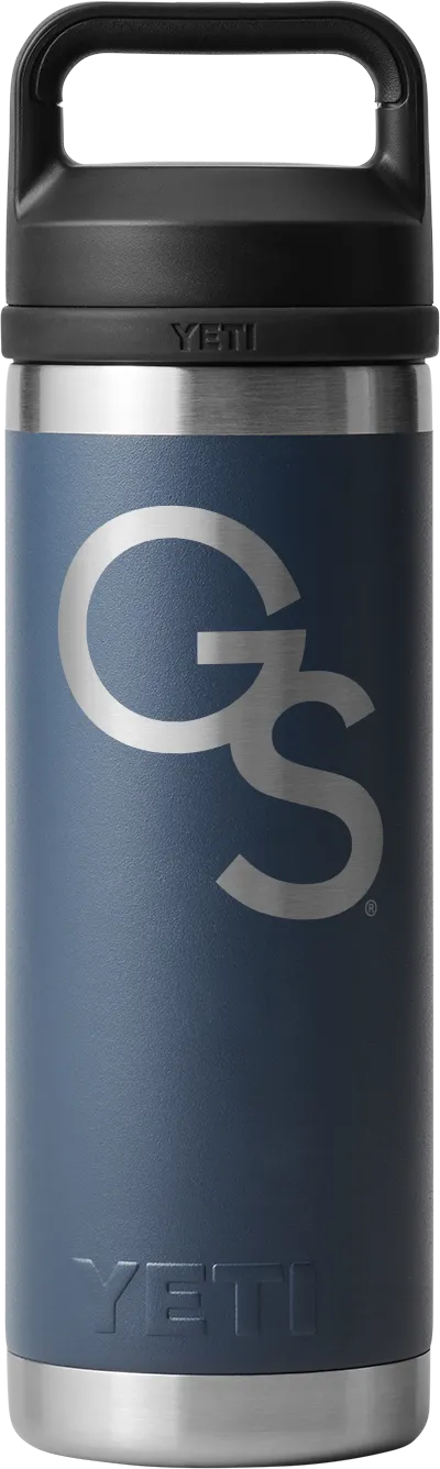 YETI® 18oz RAMBLER Stainless Water Bottle w/Chug Lid - Navy