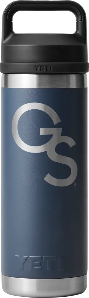 YETI® 18oz RAMBLER Stainless Water Bottle w/Chug Lid - Navy