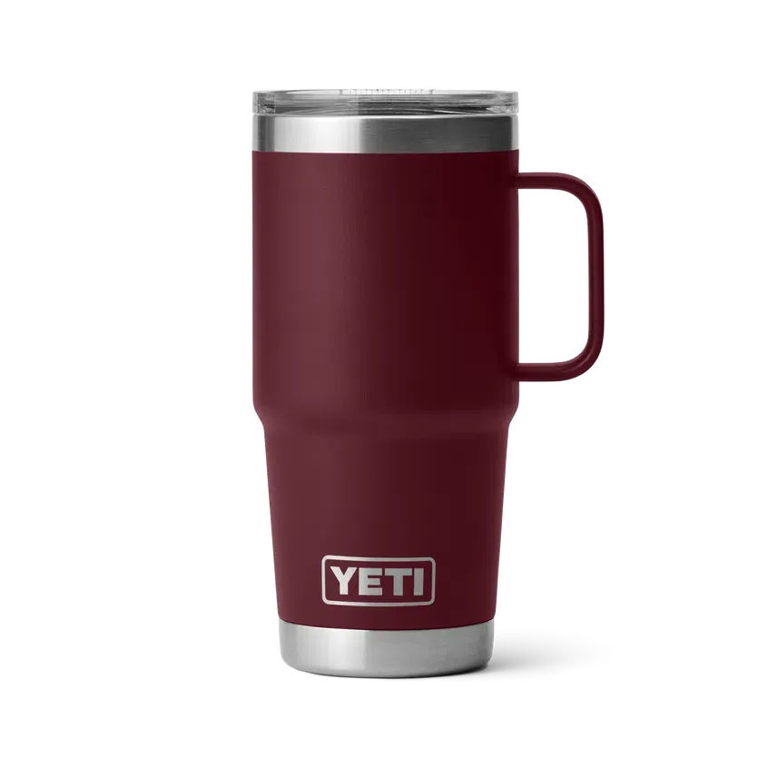 YETI Rambler 20 OZ   591 ML  Travel Mug - Wild Vine Red
