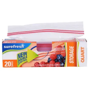 Zipper Snack Bags, 2 Pack