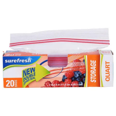 Zipper Snack Bags, 2 Pack